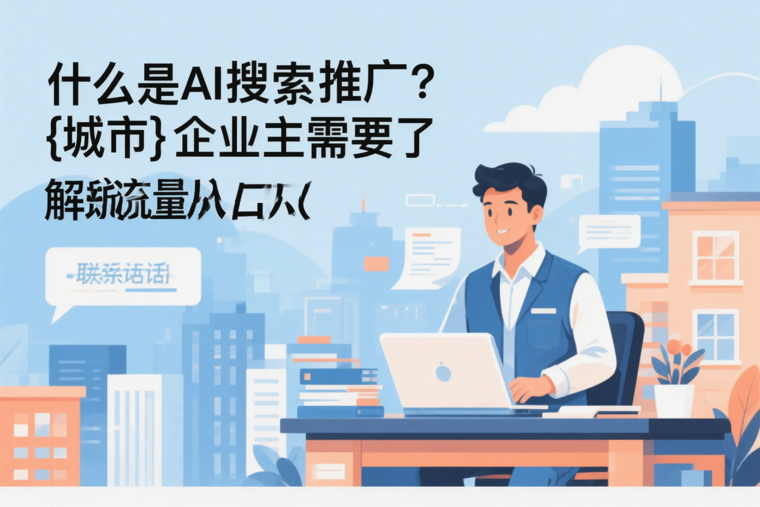 什么是AI搜索推广?伊犁企业主需要了解的新流量入口
