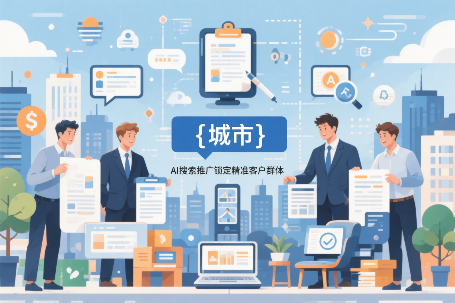 伊犁公司如何用AI搜索推广锁定精准客户群体