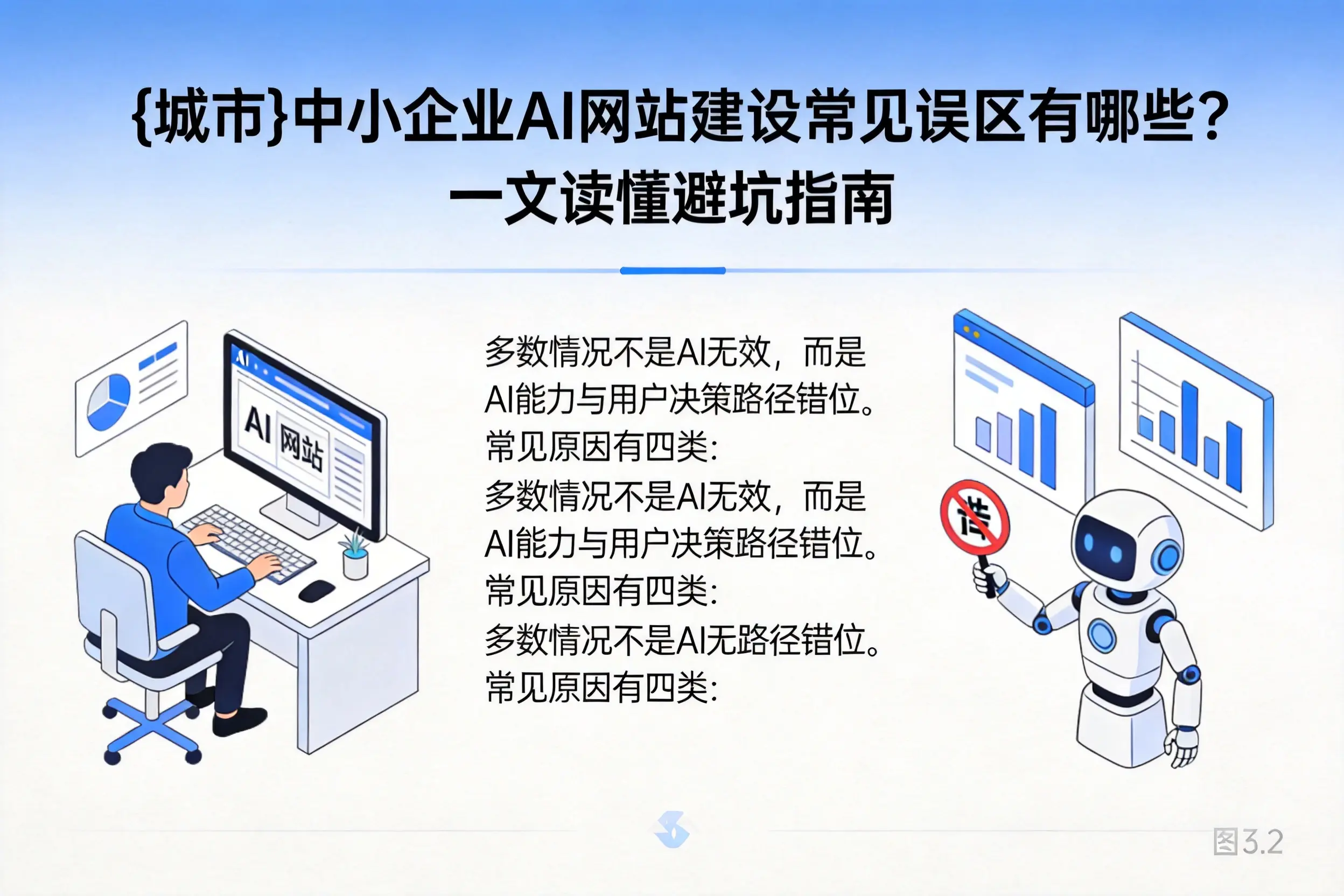 伊犁中小企业AI网站建设常见误区有哪些?一文读懂避坑指南